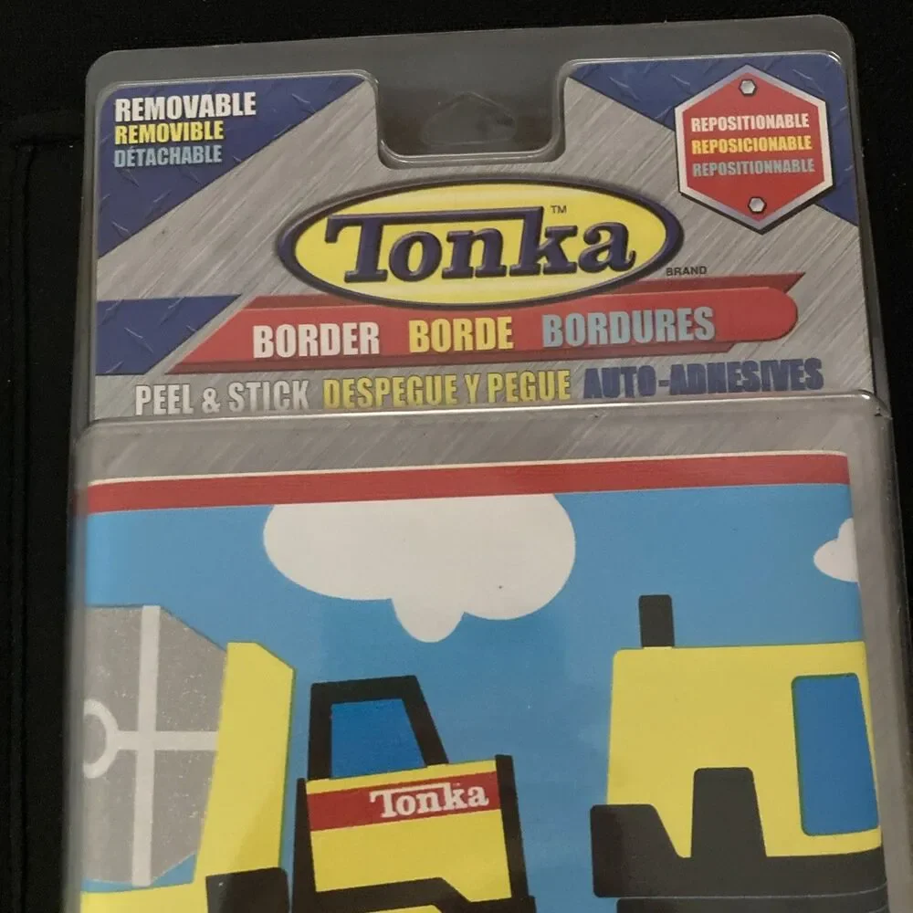 Tonka Wallpaper Border Peel & Stick Removable 5